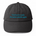 Tried not to make the same mistake again CAP